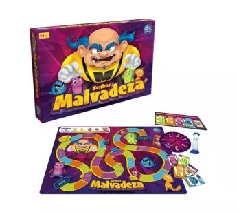 Jogo de Tabuleiro Infantil - Senhor Malvadeza - Pais e Filhos