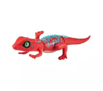 Lagarto Robo Alive - Lagorto Robótico Realista Vermelho- Candide_1120D_2