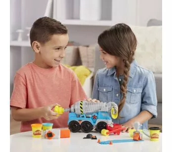 Conjunto Massa de Modelar - Play-Doh Wheels Caminhão de Cimento -  Hasbro