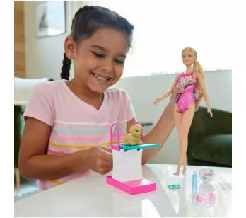 Boneca Articulada - Barbie Dreamhouse Adventures - Barbie Nadadora - Mattel