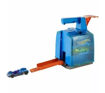 Conjunto Lançador e Pista - Hot Wheels - Track Builder - Maleta - Mattel
