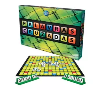 Jogo Infantil - Palavras Cruzadas - Pais e Filhos