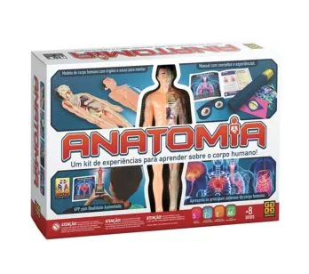 Jogo de Experiência Infantil - Órgãos e Corpo Humano - Anatomia - Grow