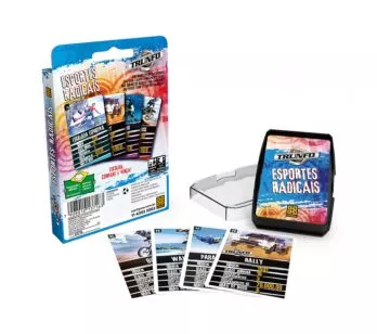 Jogo de Cartas - Super Trunfo - Esportes Radicais - Grow