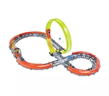 Conjunto de Pista e Carrinho de Fricção - Looping X 360 - Braskit