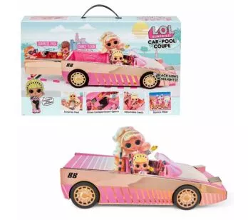 Veículo e Boneca - LOL Surprise - Car Pool Coupe - Candide