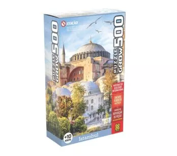 Quebra Cabeça 500 Peças Istambul - Turquia - Grow
