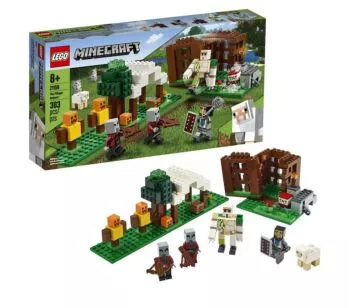 LEGO Minecraft Posto Avançado do Saqueador - 303 Pçs - Lego