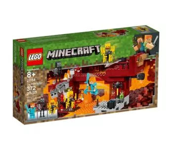 LEGO Minecraft A Ponte Flamejante - 372 Peças - Lego
