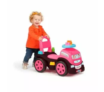 Andador Infantil 3 x 1 Caminhão - Rosa - Cardoso