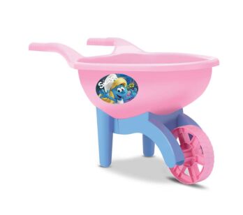 Carriola Infantil Smurfs - Rosa -Samba Toys 