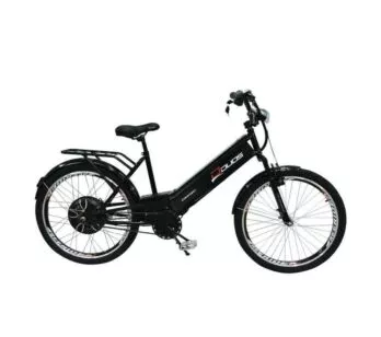 Bicicleta Elétrica Confort 800W Lithium Preta - Duos Bike