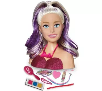 Barbie de Maquiar - Busto Barbie - Styling Head Faces - Pupee