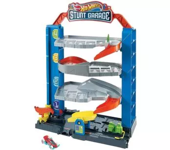 Conjunto de Pista - Hot Wheels City - Garagem de Manobras - Mattel