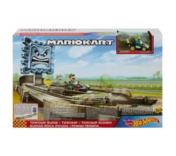 Pista Hot Wheels - Circuito Ruinas Luigi - Mario Kart - Mattel 