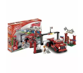 Blocos de Montar - Fórmula Mundi Truck - 200 Peças - Xalingo