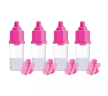 Acessórios para Bonecas - Judy - Kit Mamadeira Mágica com Chupeta - Samba Toys