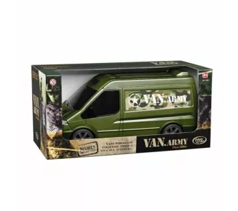 Veículo Roda Livre - Exército Van Army - Força Militar - OMG Kids