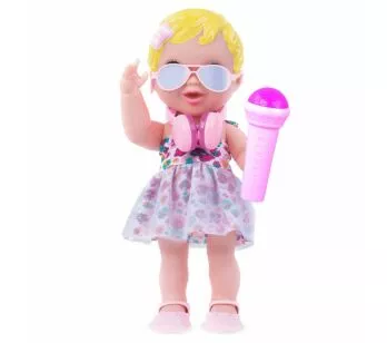 Boneca Pop Star - Baby’s Collection - Loira - Super Toys 