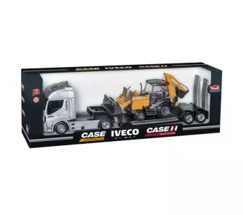 Caminhão Iveco Hi-Way com Trator Case 580N - Usual 1
