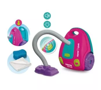 Aspirador de Pó Infantil Home Love - Usual Brinquedos