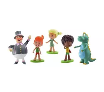 Bonecos Articulados de Vinil - Mundo Bita - Família - Líder Brinquedos