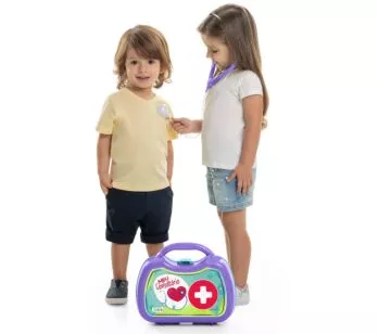 Kit Médico Infantil Imaginativa Meu Consultório - Tateti 
