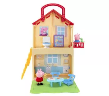 Bonecos e Casinha Infantil - Casa Maletinha da Peppa Pig - Sunny