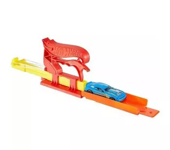 Lançador de Veículos Hot Wheels com Carrinho - Vermelho - Mattel