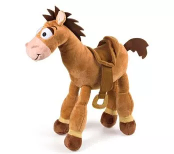 Pelúcia Cavalo Bala no Alvo com Som - 30 cm - Toy Story - Multikids