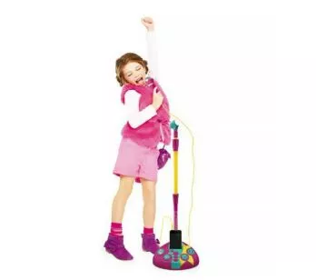 Microfone Infantil Karaokê Fabuloso Barbie - Fun