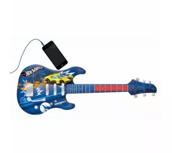Guitarra Infantil Radical com Função MP3 - Hot Wheels - Fun Divirta-se