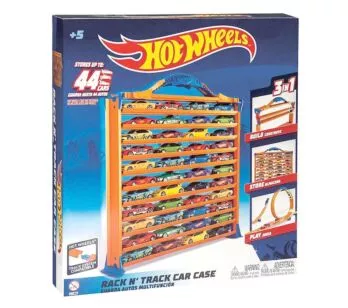 Conjunto Pista e Garagem Porta Carrinhos - Hot Wheels - Fun