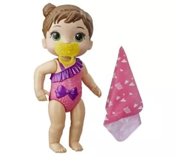 Boneca Baby Alive - Bebê Banhos Carinhosos - Morena - Hasbro