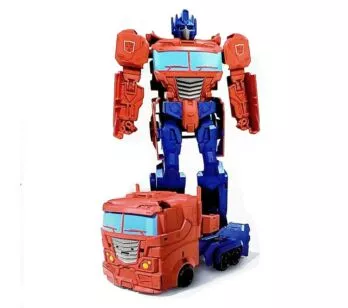 Figura Articulada - 28 cm - Transformers Titan Changers - Optimus Prime - Hasbro