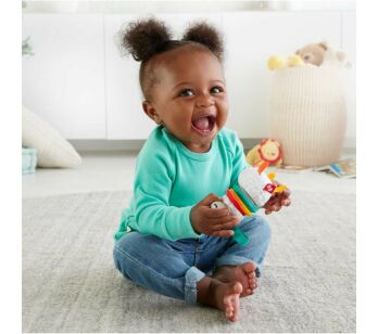Chocalho de Bebê - Click Clack - Lhama Divertida - Fisher-Price