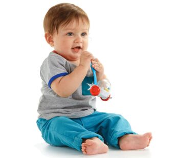 Chocalho e Mordedor - Corn Popper Rattle - Fisher-Price
