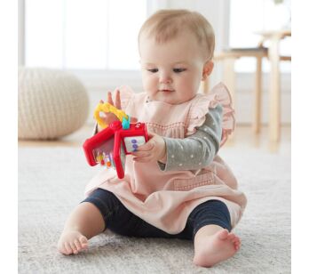 Chocalho Musical para Bebê - Minha Primeira Sanfona - Fisher-Price