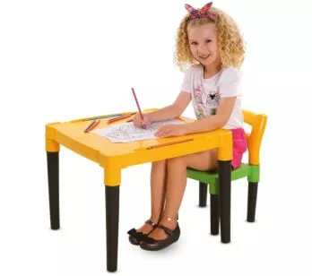 Mesinha Infantil Viva Estudar com Cadeira - Dismat