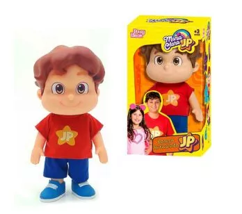 Boneco Articulado - 28 Cm - Maria Clara e JP - João Pedro - BabyBrink