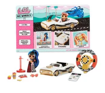 Carrinho de Controle Remoto com Boneca - LOL Surprise RC Wheels - Candide