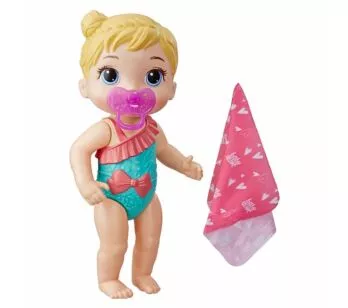 Boneca Baby Alive - Bebê Banhos Carinhosos - Loira - Hasbro