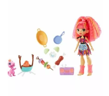 Conjunto e Boneca Articulada - Cave Club - Emberly - Mattel