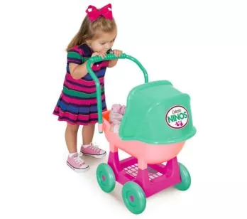 Carrinho de Boneca - Coleção Ninos - Cotiplás 1
