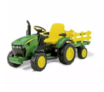 Trator Elétrico Infantil com Caçamba - John Deere - 12v - Peg-Pérego