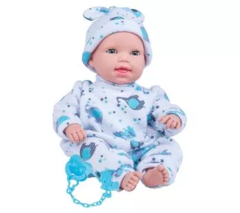 Boneco Interativo - Miyo - Com Sons de Bebê - Menino - Cotiplás