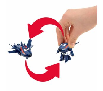Mini Veículo e Robô - Super Wings - Agente Chase - Fun Divirta-se
