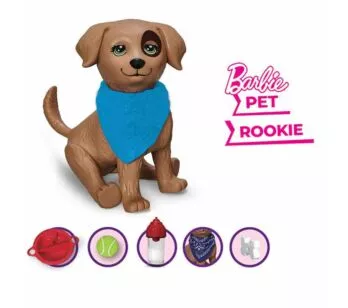 Pet da Barbie - Brincadeiras de Pet - Cachorrinho Rookie - Pupee