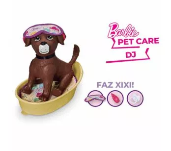 Pet da Barbie - Pet Care - Cachorrinho DJ - Pupee