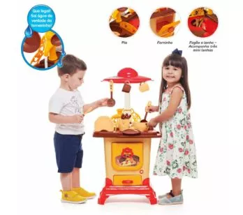 Cozinha Infantil Grande Completa - Cozinha do Sítio - TaTeTi